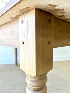 An English Country Pine 6ft Dining Table