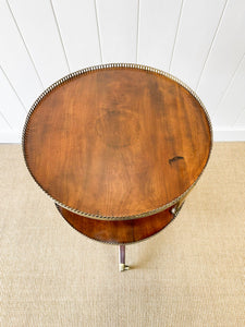 An English Regency "What-Not" shelf or Dumb Waiter