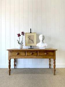 An Antique Server or Console Table