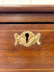 An English Country Mahogany Console Table