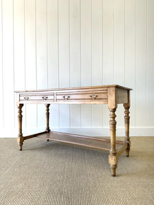 An Antique Pine Server or Console Table