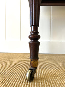 Charming English Georgian Mahogany Nightstand or Sidetable