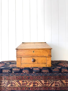 An English Pine Mobile Desk c1890