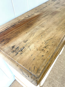 An Antique English Oak Sideboard
