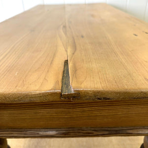 An Antique English Country Pine Coffee Table