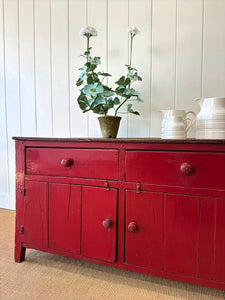 An English Country Red Pine Cabinet Cupboard