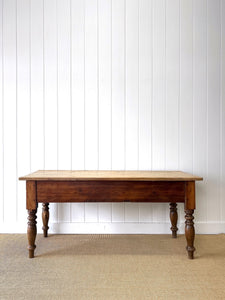 An Antique English 6ft Dining Server or Console Table