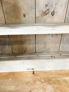 A 19th Century English Pine Bookcase Cabinet or Hutch