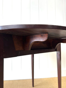 An English Country Mahogany Pembroke Drop Leaf Table