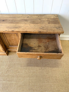 An English Country Pine Buffet or Sideboard