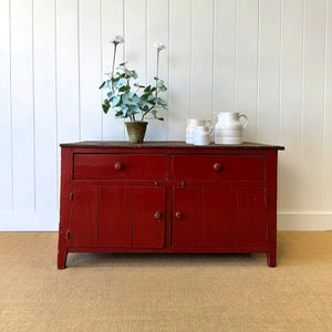 An English Country Red Pine Cabinet Cupboard