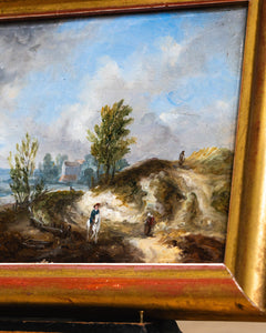 A Small English Landscape Painting