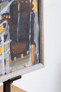 British School Abstract Painting (Night Boats)