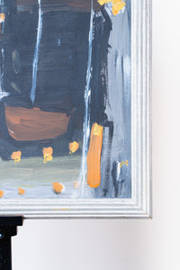 British School Abstract Painting (Night Boats)