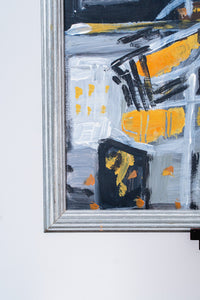 British School Abstract Painting (Night Boats)