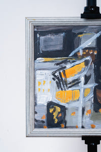 British School Abstract Painting (Night Boats)