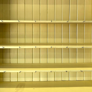 A Sunny Yellow 19th Century Pine Welsh Kitchen Dresser or Hutch