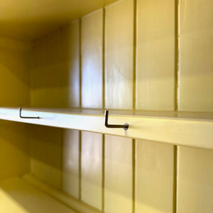 A Sunny Yellow 19th Century Pine Welsh Kitchen Dresser or Hutch