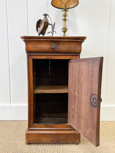 A Charming Diminutive French Mahogany Nightstand c1890