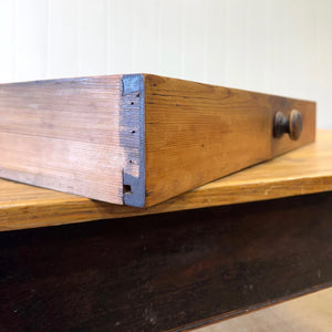 An Antique Rustic English Country Pine Coffee Table