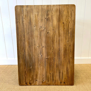 An Antique Rustic English Country Pine Coffee Table