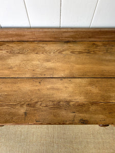An Antique English Console Table or Work Table