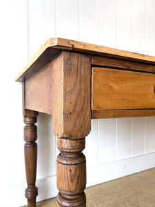 An Antique English 5ft Server or Console Table