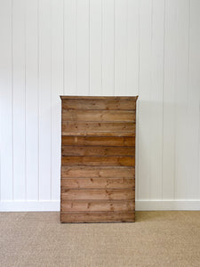 An English Pine Cupboard c1860