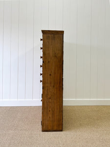 An English Pine Cupboard c1860
