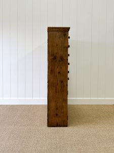 An English Pine Cupboard c1860