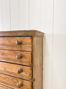 An English Pine Cupboard c1860