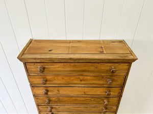 An English Pine Cupboard c1860