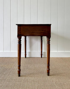 Antique English Mahogany Console Side Table c1860