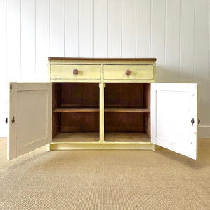 An English Country Pine Cabinet Cupboard
