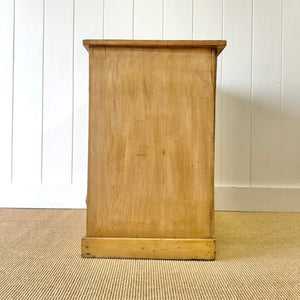 A Petite Antique 19th Century Pine Chest of Drawers Dresser