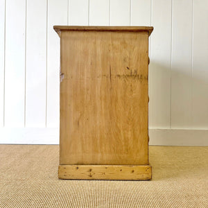 A Petite Antique 19th Century Pine Chest of Drawers Dresser
