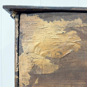 An Antique George II Oak Chest on Stand c1780