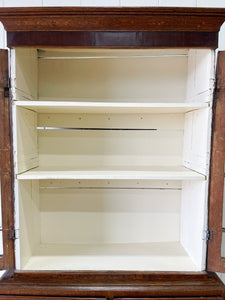 A Early 19th Century English Oak Diminutive Bookcase