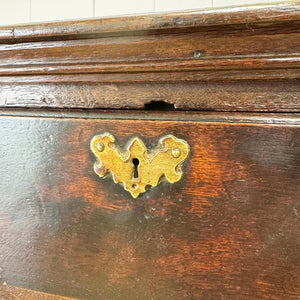 An Antique George II Oak Chest on Stand c1780
