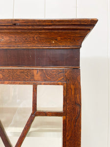 A Early 19th Century English Oak Diminutive Bookcase