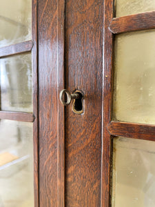 A Early 19th Century English Oak Diminutive Bookcase