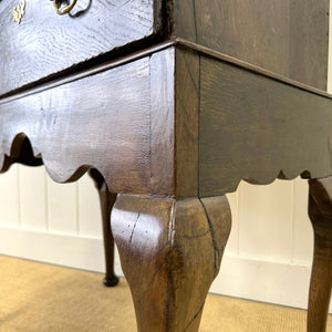 An Antique George II Oak Chest on Stand c1780