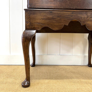 An Antique George II Oak Chest on Stand c1780