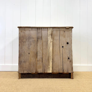 A 19th Century English Pine Chest of Drawers/Dresser with Brass Hardware