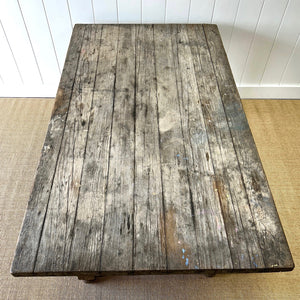 An Antique Country Oak 6 ft Refectory Farmhouse Style Table