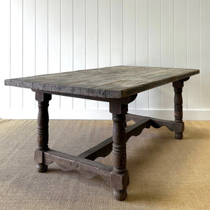An Antique Country Oak 6 ft Refectory Farmhouse Style Table