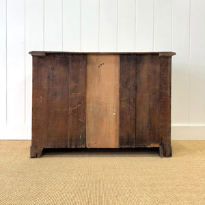An Antique English Pine Chest of Drawers Dresser c1890