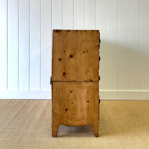 An Antique English Regency Caddy Chest of Drawers/Dresser c1810