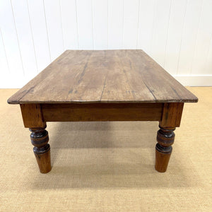 An Antique English Country Pine Coffee Table