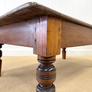 An Antique English Country Pine Coffee Table